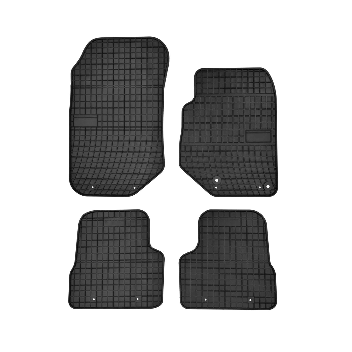 Rubber Tailored Car mats for PEUGEOT 208  2020-