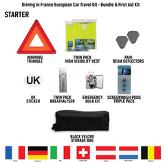 Driving in France European Car Travel Kit - Bundle - Green Flag Shop