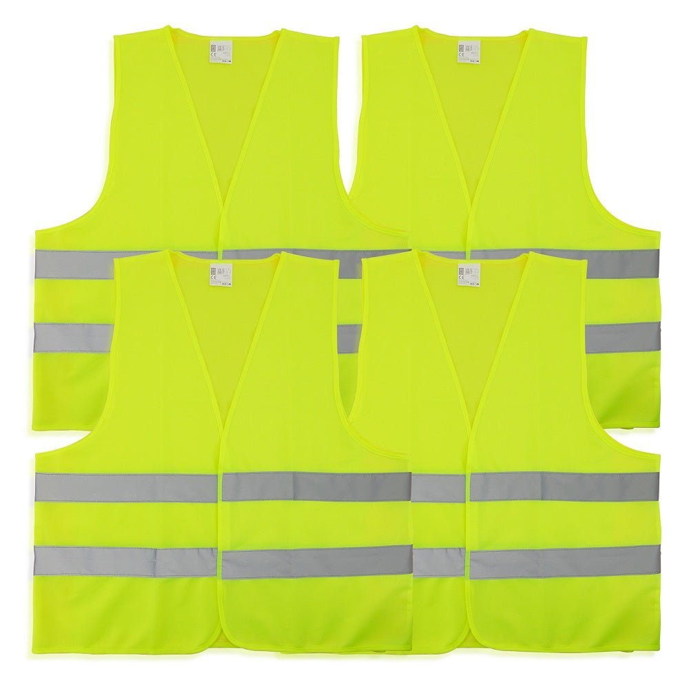 Family High Visibility Safety Vest Kit (Twin Adult, Twin Child) - Green Flag Shop