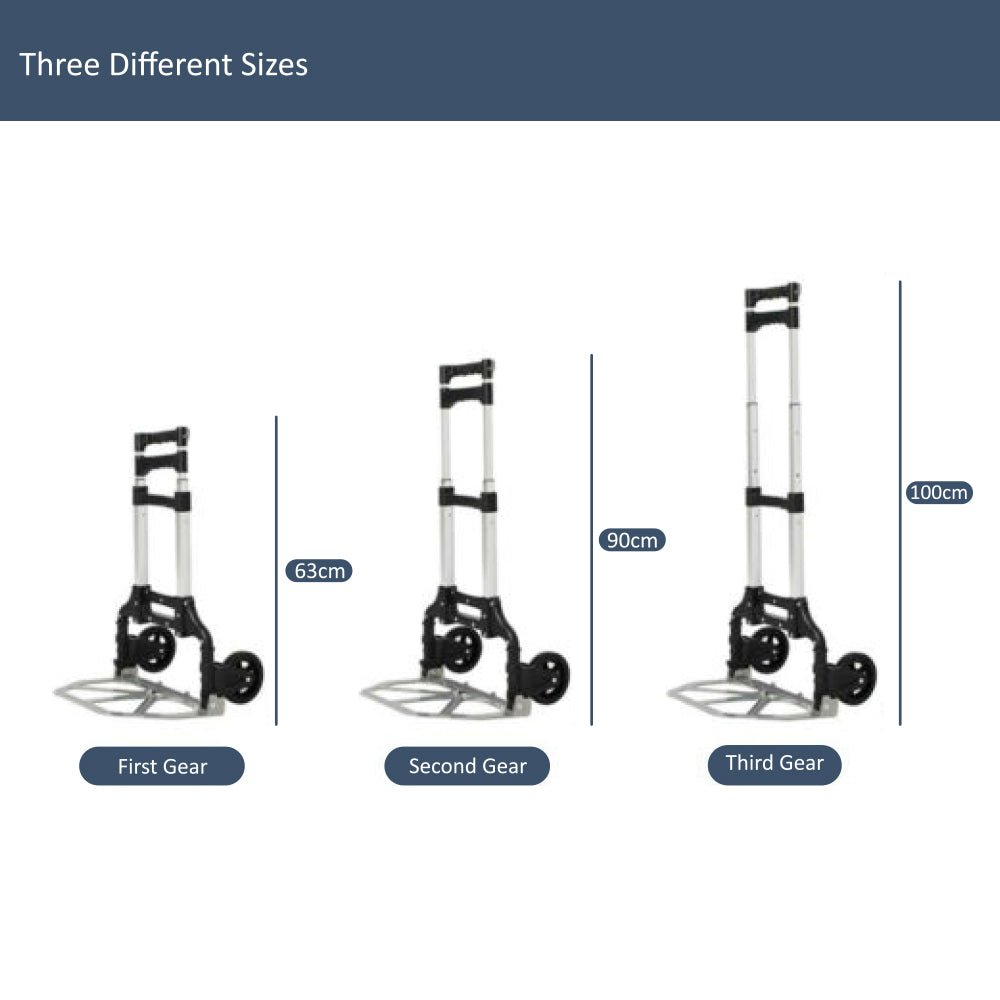 FOLDING PORTABLE HANDTRUCK TROLLEY - Green Flag Shop