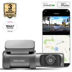 Road Angel Halo Ultra 4K Dash Cam - Which Best Buy! with Parking Mode & Internal 64GB SSD Memory - Green Flag Shop