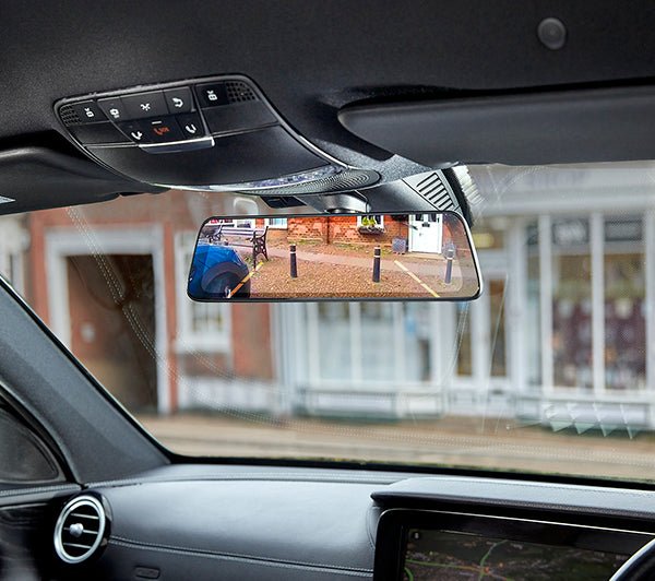 Road Angel Halo View Rear View Mirror and Dash Cam with 10" Touch Screen & Dual Parking Mode - Green Flag Shop